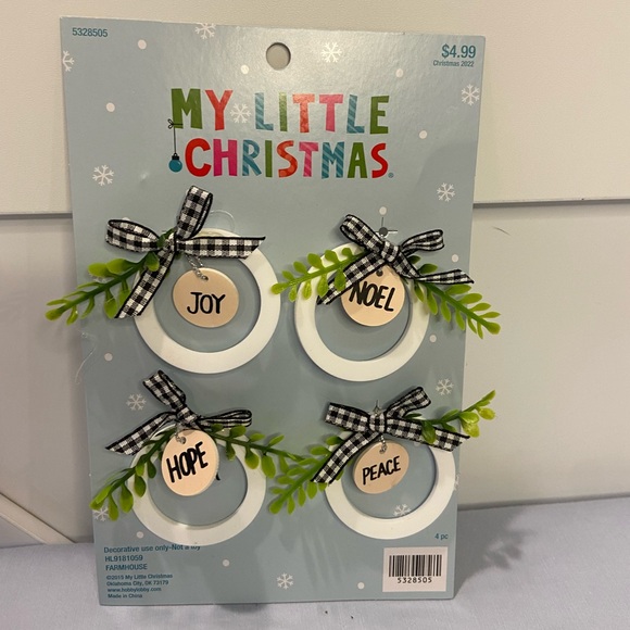 NWT My Little Christmas decorations for a miniature tree - Picture 5 of 5